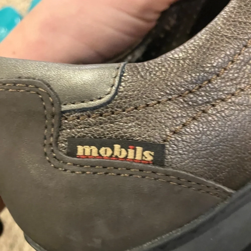 Mephisto Mobils Fedra metallic charcoal sneaker size 7.5 - Picture 7 of 7